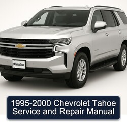 1995-2000 Chevrolet Tahoe Service Repair Workshop Manual PDF