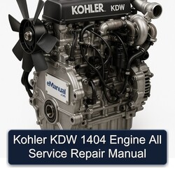 Kohler KDW Models 1404 Engine All Service Repair Workshop Manual PDF