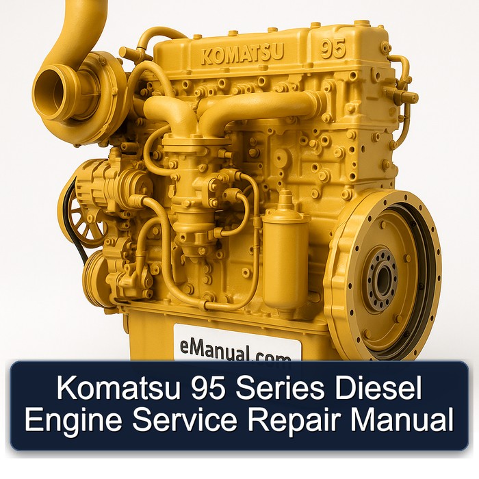 Komatsu 95 Series Diesel Engine Service Repair Workshop Manual PDF