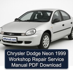 1999 Chrysler Neon Dodge Service Repair Workshop Manual PDF