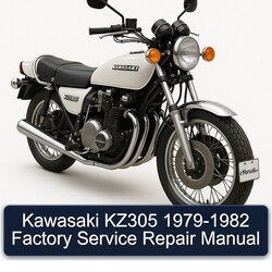1979-1982 Kawasaki KZ Series KZ305 Service Repair Workshop Manual PDF