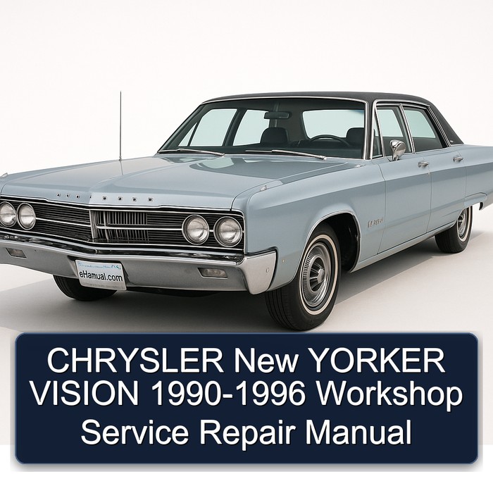 1990-1996 Chrysler New Yorker Vision Service Repair Workshop Manual PDF