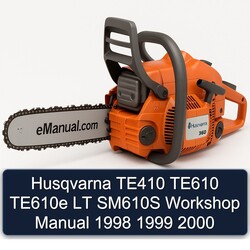 1998-2000 Piaggio LT Husqvarna TE410 TE610 TE610E SM610S Service Repair Workshop Manual PDF