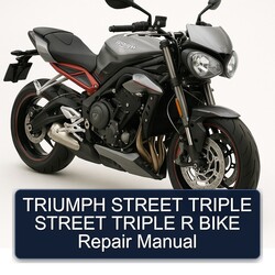 Triumph Street Triple R Bike Service Repair Workshop Manual PDF