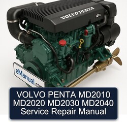 Volvo Penta MD2010 MD2020 MD2030 MD2040 Service Repair Workshop Manual PDF