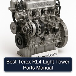 Perkins 200 Series Best Terex RL4 Light Tower Parts Catalog PDF