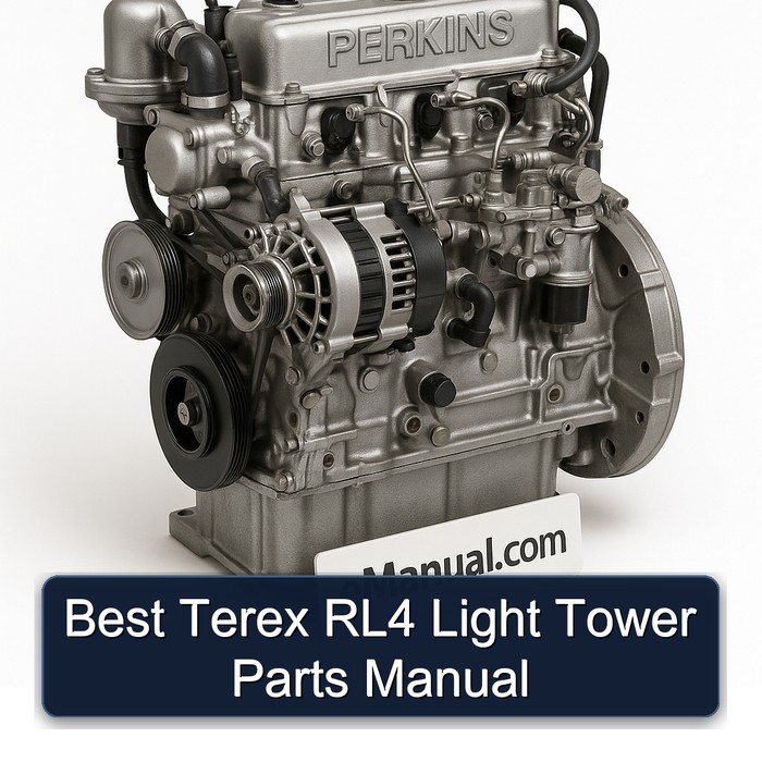 Perkins 200 Series Best Terex RL4 Light Tower Parts Catalog PDF