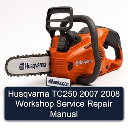 2007-2008 Husqvarna TC Models TC250 Service Repair Workshop Manual PDF
