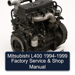 1994-1999 Mitsubishi S 4 K Series L400 - Shop Service Repair Workshop Manual PDF