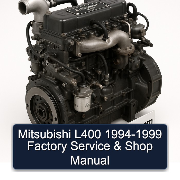 1994-1999 Mitsubishi S 4 K Series L400 - Shop Service Repair Workshop Manual PDF