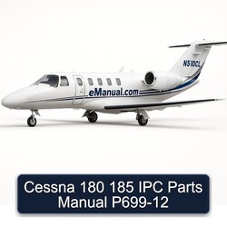 Cessna 180 185 IPC Parts P699-12 Catalog PDF