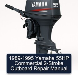 1989-1995 Yamaha 55HP Commercial 2-stroke Outboard Service Repair Workshop Manual PDF