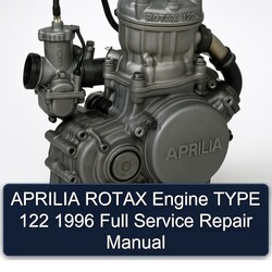 1996 Aprilia Rotax Engine Type 122 Service Repair Workshop Manual PDF