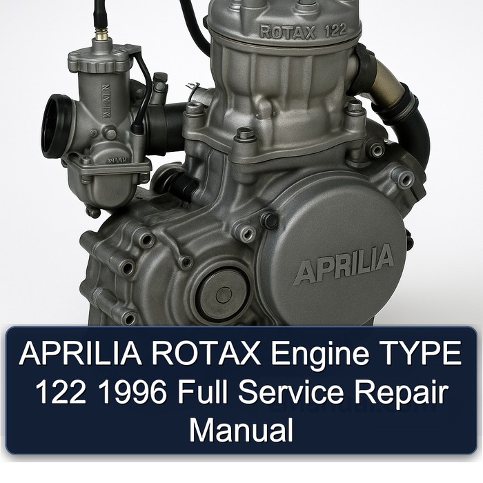 1996 Aprilia Rotax Engine Type 122 Service Repair Workshop Manual PDF