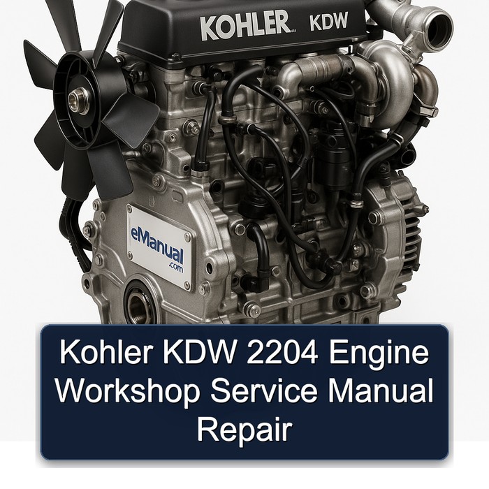 Kohler KDW Models 2204 Engine Service Repair Workshop Manual PDF