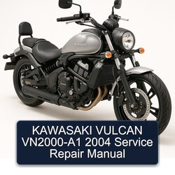 2004 Kawasaki Vulcan Vn2000-a1 Service Repair Workshop Manual PDF