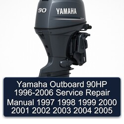 1996-2006 Yamaha Outboard 90HP Service Repair Workshop Manual PDF