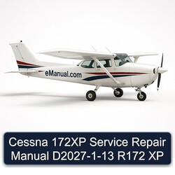 Cessna 172XP D2027-1-13 R172 XP Service Repair Workshop Manual PDF