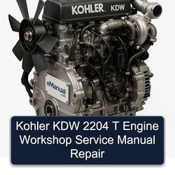 Kohler KDW Models 2204 T Engine Service Repair Workshop Manual PDF