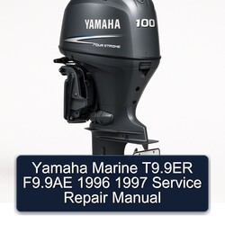 1996-1997 Yamaha Marine T9.9er F9.9ae Service Repair Workshop Manual PDF