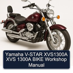 Yamaha V-STAR XVS1300A XVS 1300A BIKE Workshop Manual 