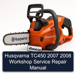 2007-2008 Husqvarna TC Models TC450 Service Repair Workshop Manual PDF