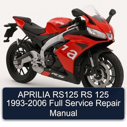 1993-2006 Aprilia RS Models RS125 125 Service Repair Workshop Manual PDF