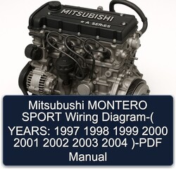1997-2004 Mitsubishi 4 A Series Mitsubushi Montero Sport -( Years: ) Electrical Wiring Diagrams PDF