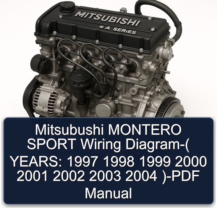 1997-2004 Mitsubishi 4 A Series Mitsubushi Montero Sport -( Years: ) Electrical Wiring Diagrams PDF