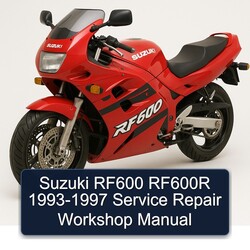 1993-1997 Suzuki RF600 RF600R Service Repair Workshop Manual PDF