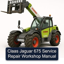 Claas Jaguar 675 Service Repair Workshop Manual PDF