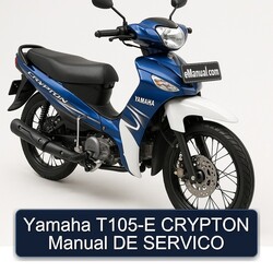 Yamaha Crypton T105 T105-E DE Servico Service Repair Workshop Manual PDF