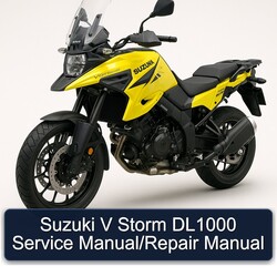 Suzuki V Storm Models DL1000 / Service Repair Workshop Manual PDF