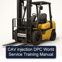CAV Injection DPC World Training Service Repair Workshop Manual PDF
