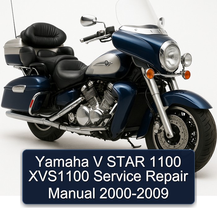 2000-2009 Yamaha Royal Star Venture V 1100 XVS1100 Service Repair Workshop Manual PDF