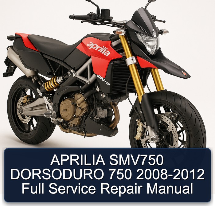 2008-2012 Aprilia SMV750 Dorsoduro 750 Service Repair Workshop Manual PDF