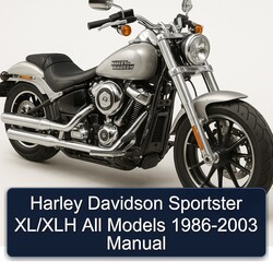 1986-2003 Harley Davidson Sportster Xl/xlh All Models Service Repair Workshop Manual PDF