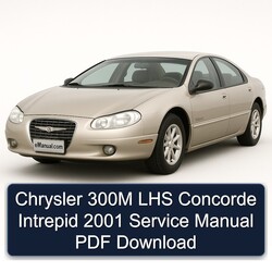 2001 Chrysler LHS 300M Concorde Intrepid Service Repair Workshop Manual PDF