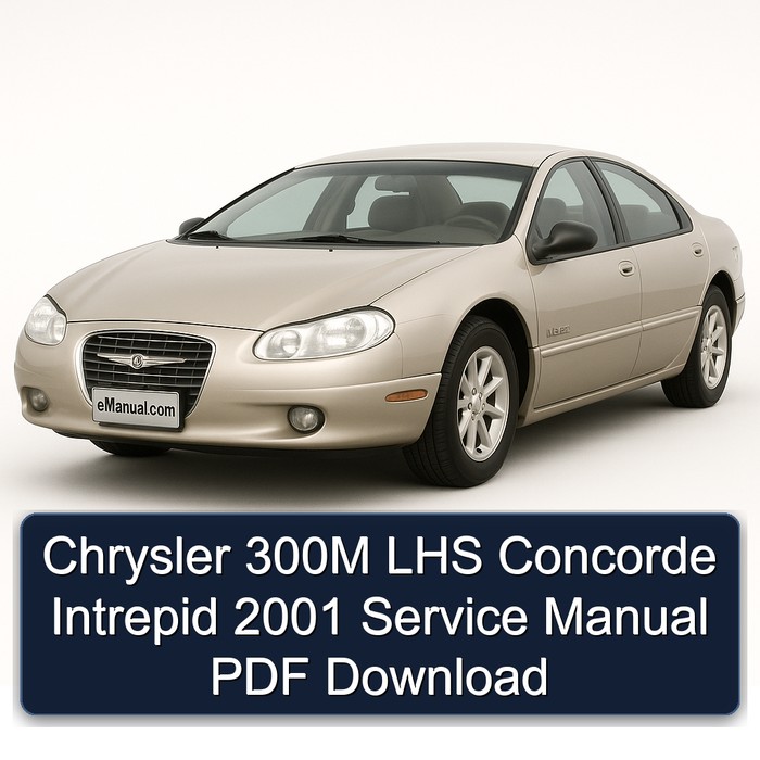 2001 Chrysler LHS 300M Concorde Intrepid Service Repair Workshop Manual PDF