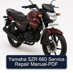 Yamaha SZR Models 660 Service Repair Workshop Manual PDF