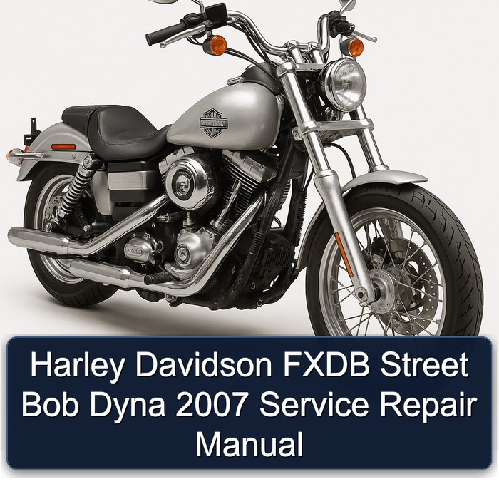 2007 Harley Davidson Fxdb Street Bob Dyna Service Repair Workshop Manual PDF