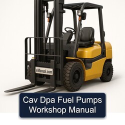 Cav Dpa Fuel Pumps Service Repair Workshop Manual PDF