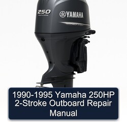 1990-1995 Yamaha 250HP 2-stroke Outboard Service Repair Workshop Manual PDF