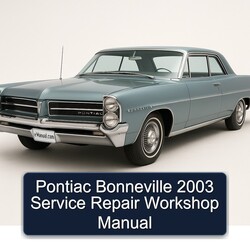 2003 Pontiac Bonneville Service Repair Workshop Manual PDF
