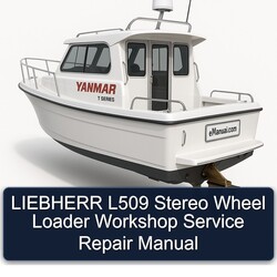 Liebherr L509 Stereo Wheel Loader Service Repair Workshop Manual PDF