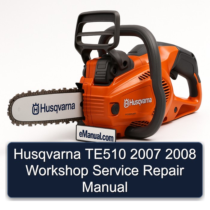 2007-2008 Husqvarna TE Models TE510 Service Repair Workshop Manual PDF