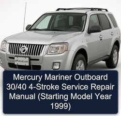 1999 Mercury Mariner Outboard 30/40 4-stroke (starting Model Year ) Service Repair Workshop Manual PDF