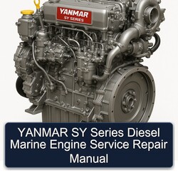 Yanmar SY Series Diesel Marine Engine Service Repair Workshop Manual PDF