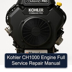 Kohler Command Pro Models CH1000 Engine Service Repair Workshop Manual PDF