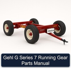 Gehl G Series 7 Running Gear Parts Catalog PDF
